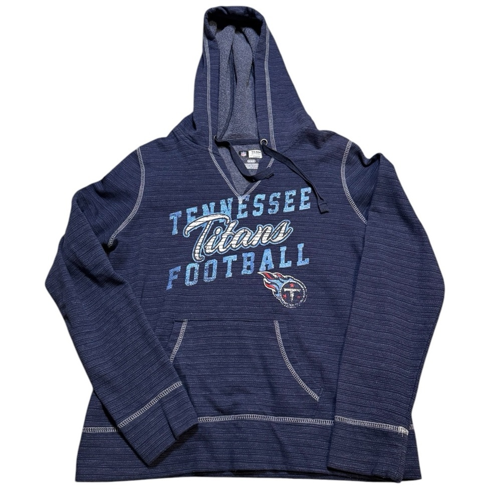 🏈 Tennessee‎ Titans Hoodie Sweatshirt 👟 Women’s M Blue NFL Team Spirit 🏈